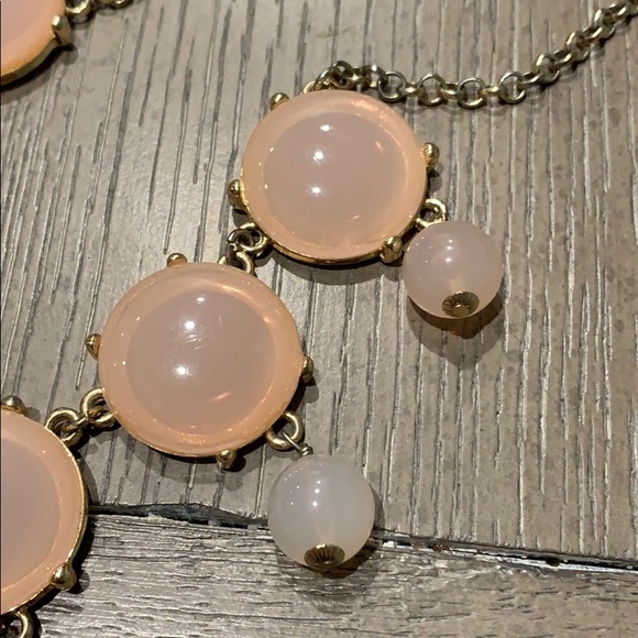 J Crew Bauble Necklace, Light Pink - Picture 6 of 7